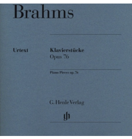 Edition Peters Brahms - Pieces (8) Op.76