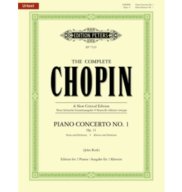 Edition Peters Chopin - Concerto in E minor Op. 11 (No. 1)