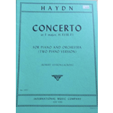 International Music Company (IMC) Haydn - Concerto in F major, Hob. XVIII: F.1 for Piano & Orchestra