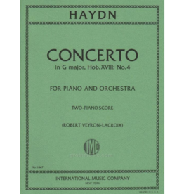 International Music Company (IMC) Haydn - Concerto in G Major, Hob. XVIII: No. 4 for Piano & Orchestra