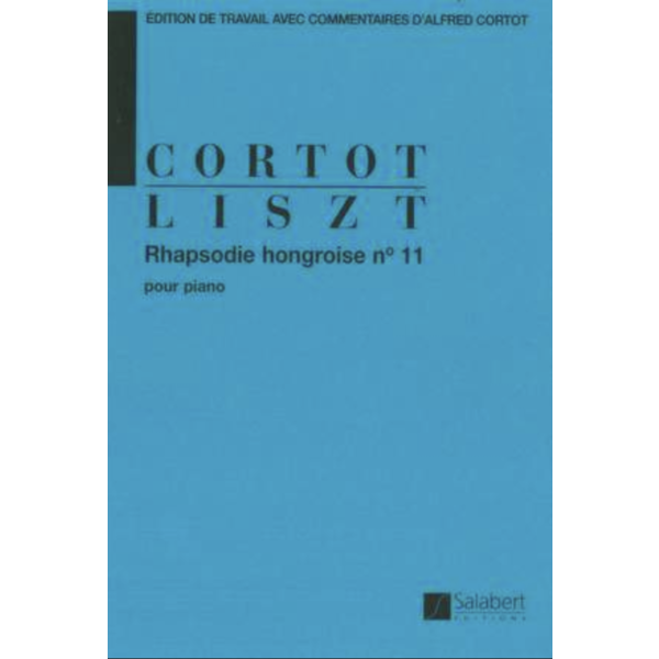 Editions Salabert Liszt - Hungarian Rhapsody No. 11