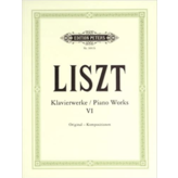 Edition Peters Liszt - Piano Works Vol. 6