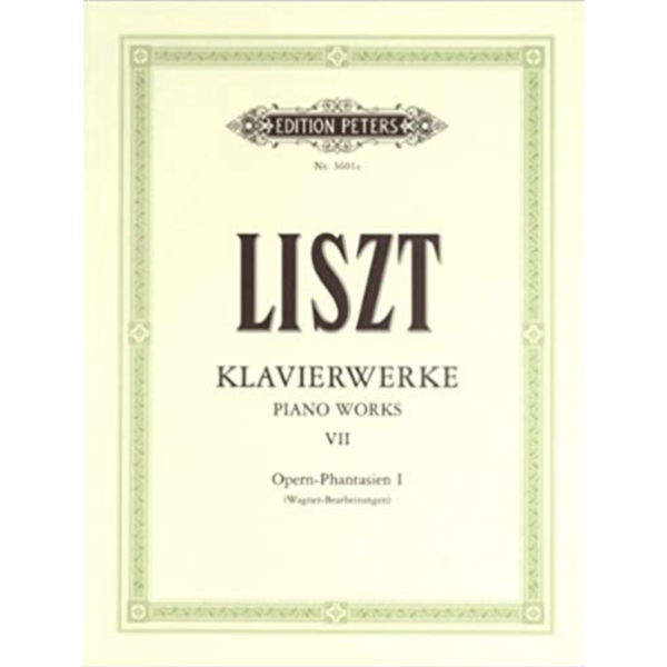 Edition Peters Liszt - Piano Works Vol. 7: Opera-Fantasies
