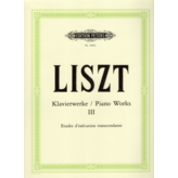 Edition Peters Liszt - Piano Works Vol.3