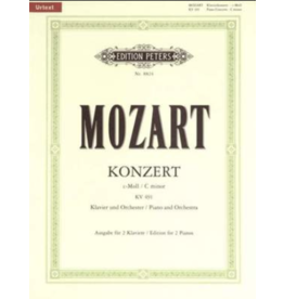 Edition Peters Mozart - Concerto No. 24 in C minor K491
