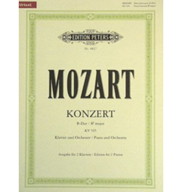 Edition Peters Mozart - Concerto No. 27 in B flat K595