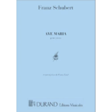 Editions Durand Schubert - Ave Maria