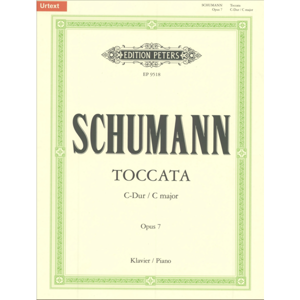 Edition Peters Schumann - Toccata in C Op.7