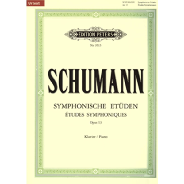 Edition Peters Schumann - Etudes Symphoniques Op.13