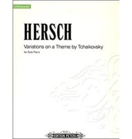 Edition Peters Hersch, Fred - Variations on a Theme by Tchaiskovsky