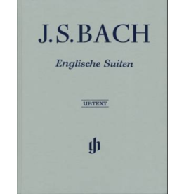 Henle Urtext Editions Bach - English Suites BWV 806-811 Hardcover w/ fingering