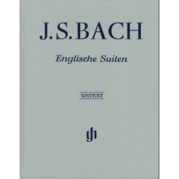 Henle Urtext Editions Bach - English Suites BWV 806-811 Hardcover w/ fingering