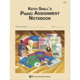 Kjos Keith Snell's Piano Assignment Notebook