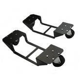 Jansen Jansen Heavy Duty Upright Piano Dollies w/Brakes #J4010 - PAIR