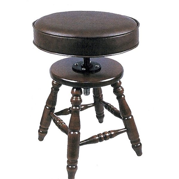 Jansen Jansen Upholstered Top Stool