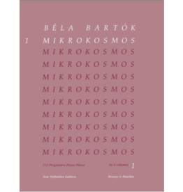 Boosey & Hawkes Bartók - Mikrokosmos Volume 1 (Pink)