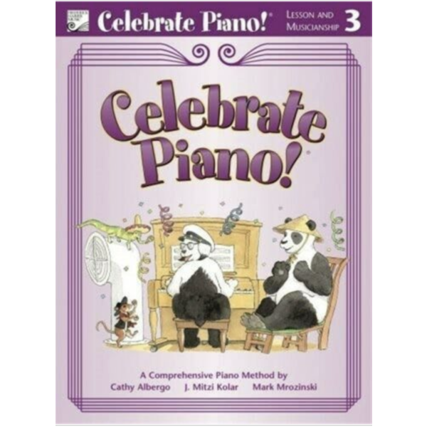 Stipes Publishing LLC Celebrate Piano - Lesson and Musicianship 3