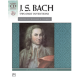 Alfred Music Bach - Two-Part Inventions - Book & CD