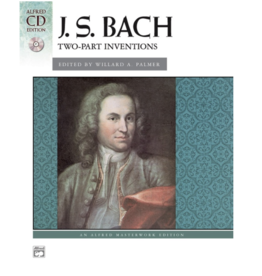 Alfred Music Bach - Two-Part Inventions - Book & CD