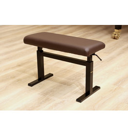 Hidrau Chicago 30" Brown Vinyl Hydraulic Artist Piano Bench