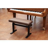 Hidrau Hidrau Chicago 30" Hydraulic Artist Piano Bench Brown Vinyl