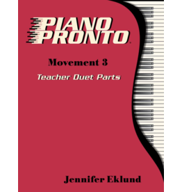 Piano Pronto Piano Pronto® Teacher Duets: Movement 3