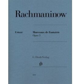 Henle Urtext Editions Rachmaninov - Morceaux de Fantaisie, Opus 3