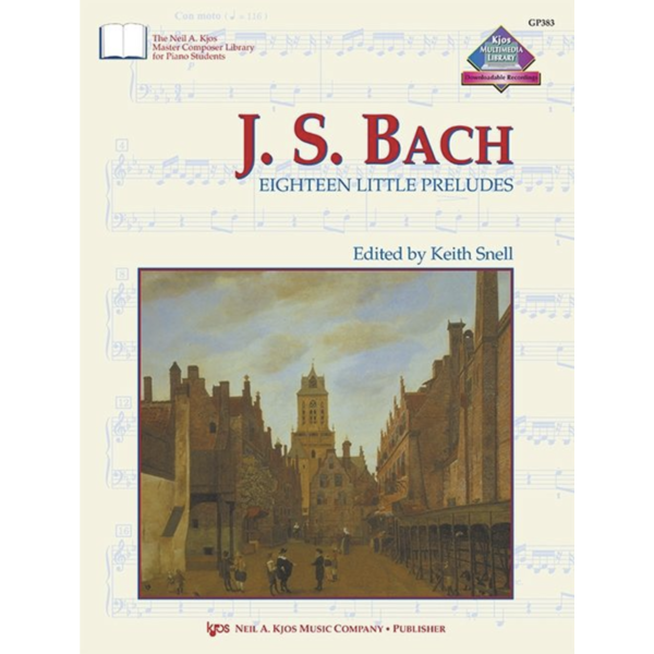 Kjos JS BACH-SELECTIONS FROM THE NOTEBOOK FOR ANNA M BACH