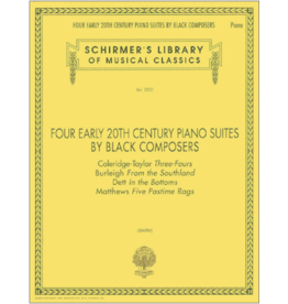 Schirmer Four Early 20th Century Piano Suites by Black Composers