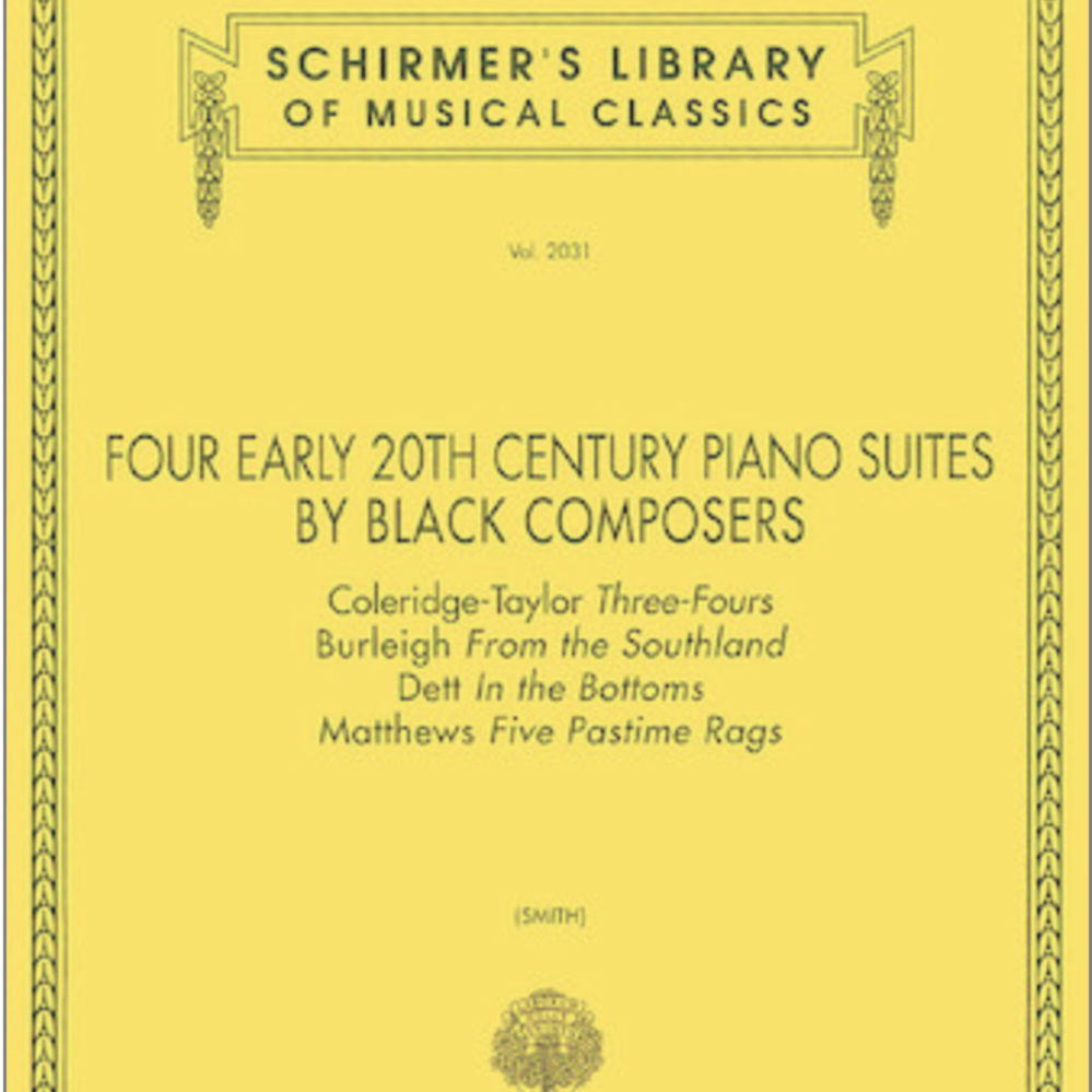 Four Early 20th Century Piano Suites by Black Composers