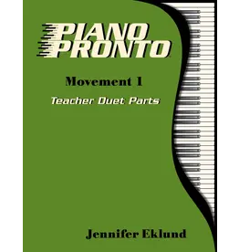 Piano Pronto Piano Pronto® Teacher Duets: Movement 1