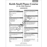 Kjos Keith Snell Piano Course for the Adult Beginner, Book 1