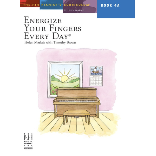 FJH Music Company Energize Your Fingers Everyday, Book 4A