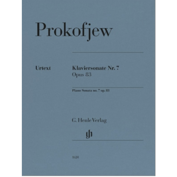 Henle Urtext Editions Prokofiev - Piano Sonata No. 7 Op. 83