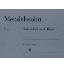 Henle Urtext Editions Mendelssohn - Works for Piano Four-Hands (NFMC)