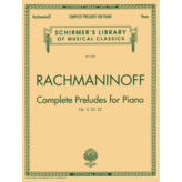 G. Schirmer, Inc. Rachmaninoff - Complete Preludes, Op. 3, 23, 32 (NFMC)