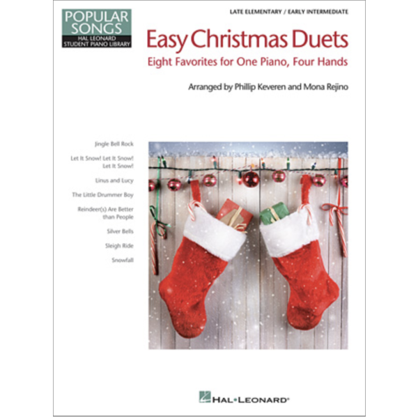Hal Leonard Keveren/Rejino - Easy Christmas Duets (NFMC)
