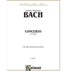 Kalmus Bach - Concerto in C Major (NFMC)