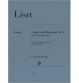 Henle Urtext Editions Liszt - Hungarian Rhapsody No. 5