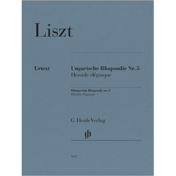 Henle Urtext Editions Liszt - Hungarian Rhapsody No. 5