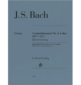 Henle Urtext Editions Bach - Harpsichord Concerto No. 4 in A Major (2p, 4h)