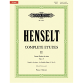 Edition Peters Henselt - Complete Etudes for Piano, Volume II