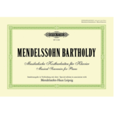 Edition Peters Mendelssohn-Bartholdy - Musical Souvenirs for Piano