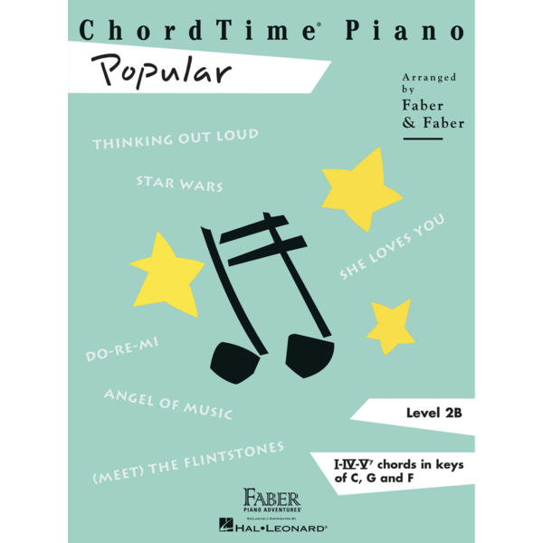 Faber Piano Adventures ChordTime Piano - Popular Level 2B