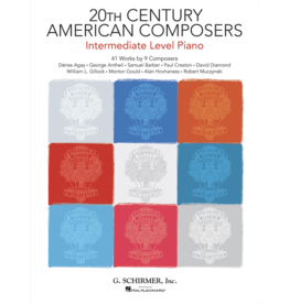 Schirmer 20th Century American Composers – Intermediate Level Piano (NFMC)