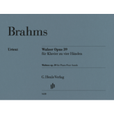Henle Urtext Editions Brahms - Waltzes Opus 39 for Piano Four-Hands