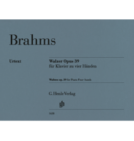 Henle Urtext Editions Brahms - Waltzes Opus 39 for Piano Four-Hands