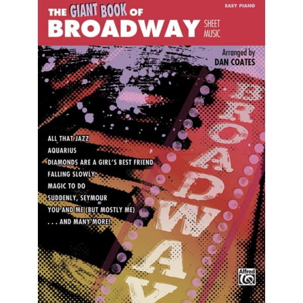 Alfred The Giant Book of Broadway Sheet Music - Easy Piano