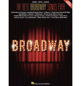 Hal Leonard The Best Broadway Songs Ever - 6th Edition Softcover