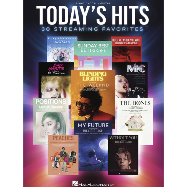 Hal Leonard Today's Hits - 30 Streaming Favorites